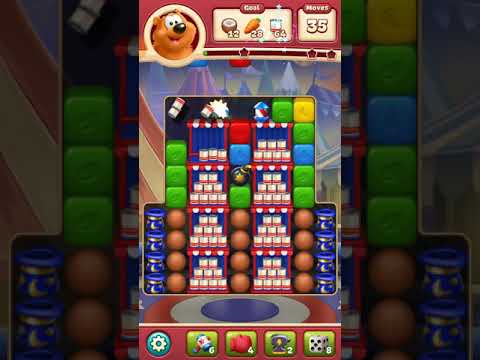 Toon blast 3184 Crown 2 stars