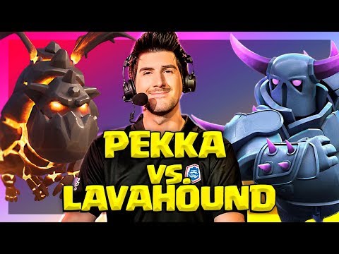 RESULTADO SURPRESA DA PEKKA VS LAVA NO PUSH DO CLASH ROYALE!