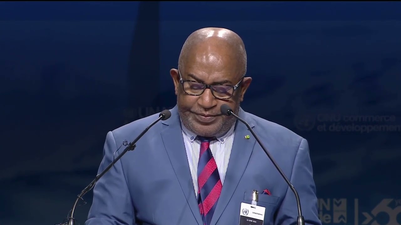 President of Comoros thanks UNCTAD and ASYCUDA in his speech at UNCTAD's 60th anniversary