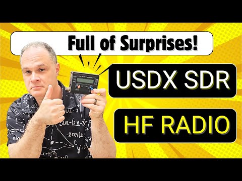 Latest Firmware USDX SDR HF Transceiver. Lots of Surprises!