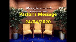 Pastoral Message April 23, 2020