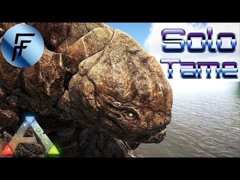 SOLO TAMING A ROCK ELEMENTAL - ARK: Survival Evolved