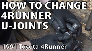 How to Replace Toyota 4Runner U-Joints (Not Your Pappy's U-Joints) DIY
