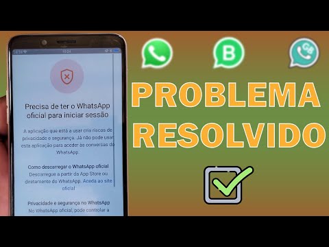 WhatsApp Banido Pedindo Versão Oficial! Solução Permanente! 📱🚫 URGENTE