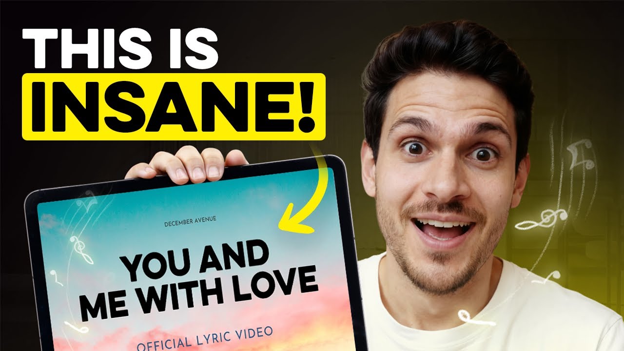 How to Make a Music Lyrics Video with AI - Best AI Lyrics Generator