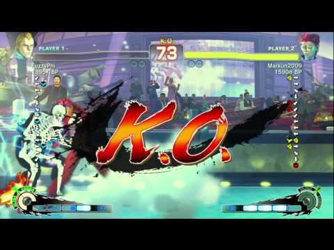 Markun2009 [C.Viper] vs FuzzyPhi [Abel] SSF4 Japanese Online Ranked Matches - TRUE HIGH-DEF