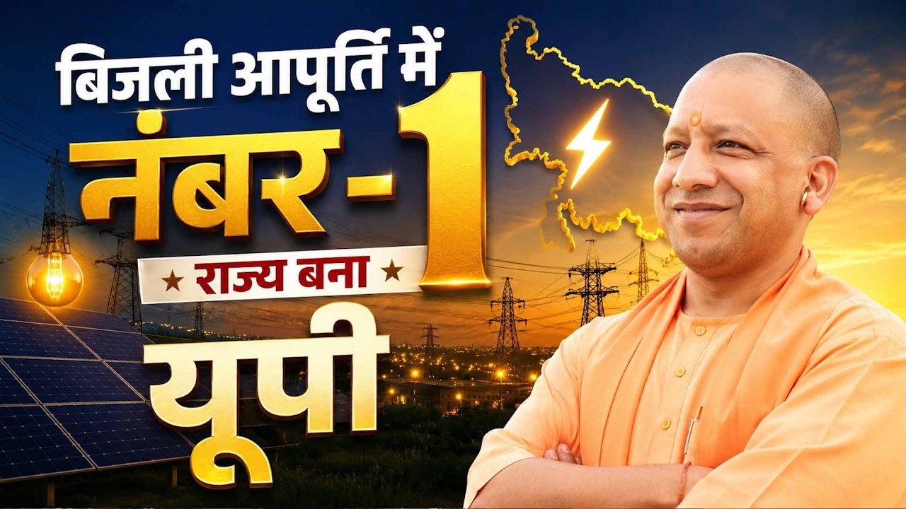 24x7 बिजली से जगमगा रहा UP! जानिए योगी आदित्यनाथ की नीतियों ने कैसे बदला राज्य का चेहरा