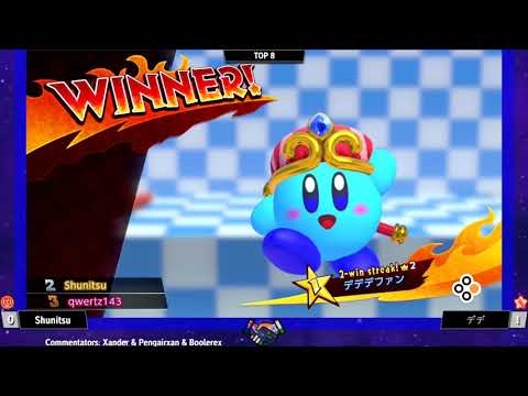 Shunitsu (Wrestler/Beam) vs デデ (Staff) - Kirby Fighters India Tournament #3