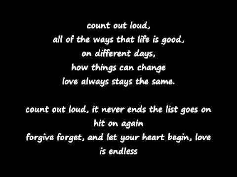 love is endless by mozella lyrics