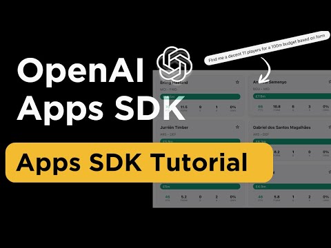 Building ChatGPT Apps 101: Fantasy Football Assistant
