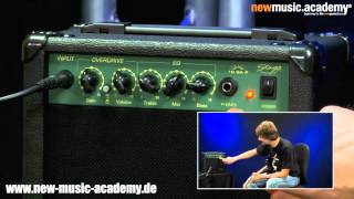 Video thumbnail for nmaTest: Einsteigersets E-Gitarre Stagg SURFSTAR by New Music Academy
