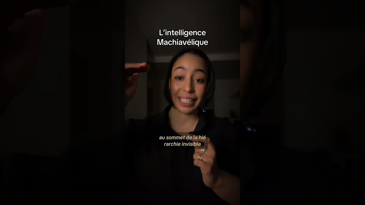 Intelligence Machiavélique