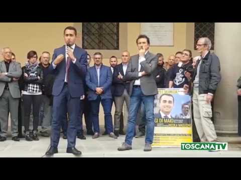 2017-05-08 PISTOIA - DI MAIO,CON NOSTRI SINDACI PRESTO FORSE GOVERNO M5S