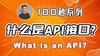 #1 什么是API接口？100秒速览 应用程序编程接口  What is an API?