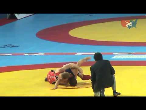 2011 Worlds Freestyle 55kg - Nick Simmons (USA) vs. A. Chirtoaca (MDA)