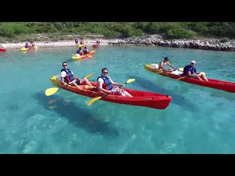 Sea kayak from Trogir