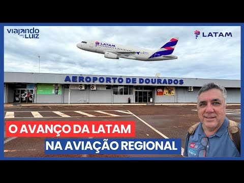 AEROPORTO DE DOURADOS-MS - VOANDO COM A LATAM PARA SÃO PAULO