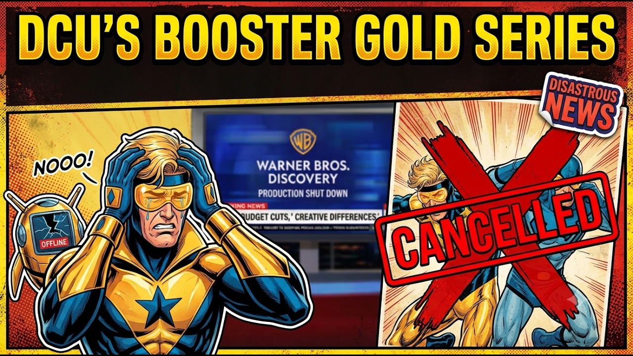 DCU'S Booster Gold TV Show CANCELED! LOL!