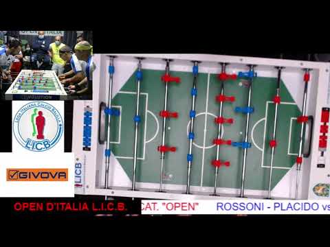 OPEN D'ITALIA L.I.C.B.   2021  FINALE  "OPEN": ROSSONI - PLACIDO vs SMARIO - GATTO