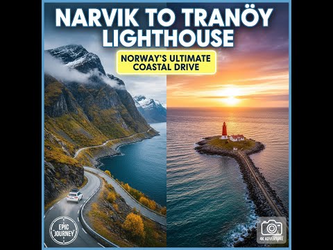 Narvik to Tranøy Lighthouse: Norway's ULTIMATE Coastal Road Trip! (4K Views) (Part1)