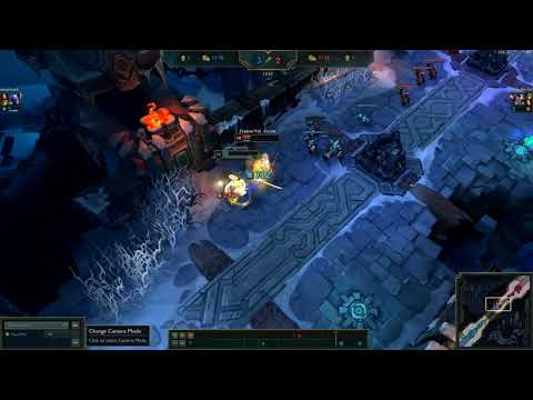 Perfect Hourglass Timing in Ryze vs. Yasuo 1v1 :P