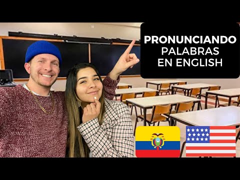 ECUATORIANA 🇪🇨 Pronunciando palabras difíciles en inglés 🤣😆