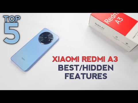 Xiaomi REDMI A3 Top 5 Best/Hidden Features | Secret Tips And Tricks