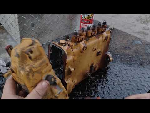 case 931 injection pump stuck fuel rack fix and service information pes6a pump