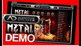Video thumbnail for METAL Adpak DEMO - Addictive Drums 2 - XLN Audio by PBOenVIDEO