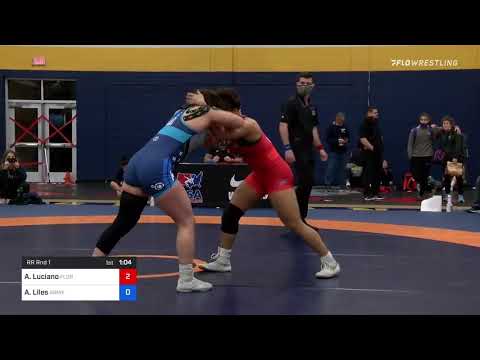 62 Kg Rr Rnd 1 - Ana Luciano, Florida Vs Alexandria Liles, Army (WCAP)