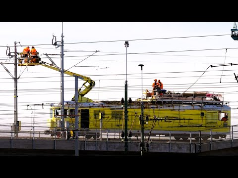 Svenska Arbetståg 3 - Samlingsvideo i 4k60 - Arbetstfordon