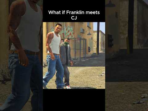 Franklin and CJ duo 😱🔥#shorts #gtaclips #gta5 #gtasanandreas