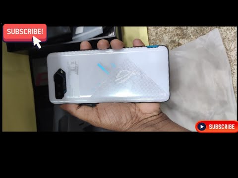 Rog Phone 5s Storm White Unboxing (only Music) & impression Ultimate 🔥🔥🔥