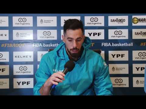 Conferencia de prensa en Santiago del Estero: Luca Vildoza, Andrés Pelussi y Pablo Prigioni
