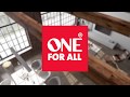 One For All Supports mural FLUX Ultraslim VESA 600x400