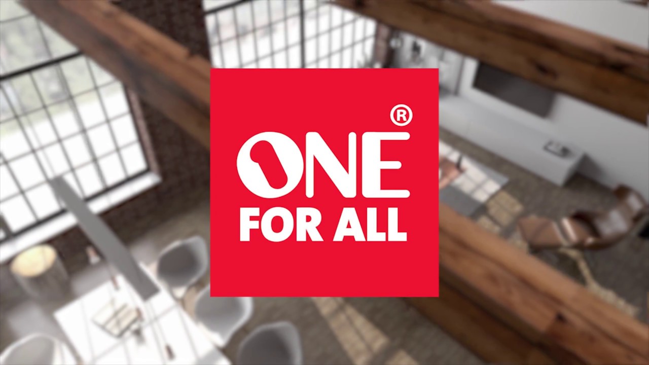 One For All Supports mural FLUX Ultraslim VESA 600x400