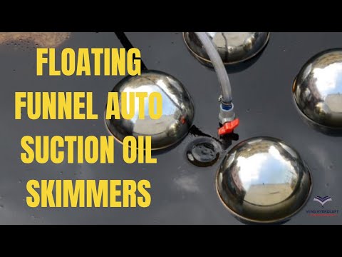 FLOATING FUNNEL AUTO SUCTION OIL SKIMMER(FLAUS)