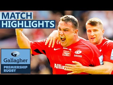 Exeter 34-37 Saracens | Sarries Crowned Champs In Thriller! Gallagher Premiership FINAL - Highlights
