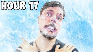 I Survived 24 Hours Straight In Ice