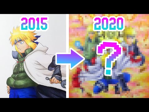 MY ART PROGRESS! 2015 - 2020! - Old Vs New!
