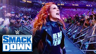 Relive Becky Lynch’s return to recapture the Sma