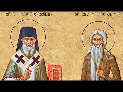 🔴 LIVE 4K: Slujba Vecerniei - Sf. Cuv. Macarie cel Mare; Sf. Cuv. Macarie Alexandrinul #19ianuarie