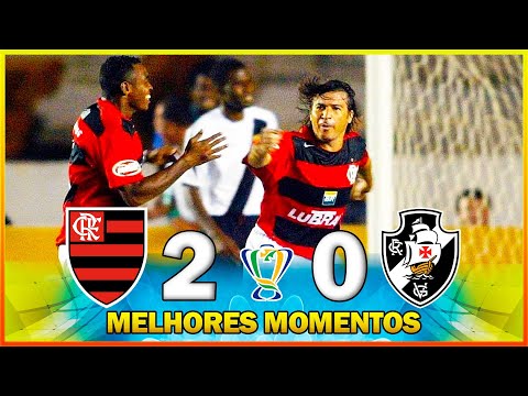 FLAMENGO 2 x 0 VASCO ● MELHORES MOMENTOS ● FINAL ● COPA DO BRASIL 2006 ● JOGO 01