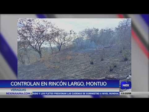 Controlan incendio en Rincón Largo, Montijo, Veraguas