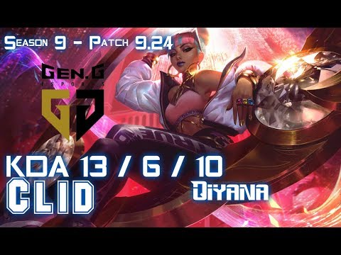 Gen Clid QIYANA vs EKKO Jungle - Patch 9.24 KR Ranked