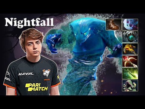 Nightfall - Morphling Safelane with Gorgc Mirana vs DM Mars | Dota 2 7.29d Gameplay