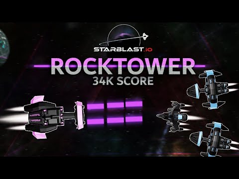 34K ROCKTOWER & ROCKTOWER SQUAD ft. [TΛ] ( Starblast.io )