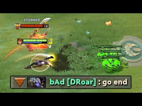 Not Bad at All - Techies + Marci Combo | Toying Enemy in Fountain
