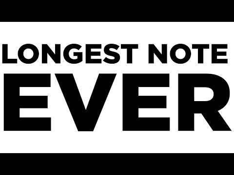 SING THE LONGEST UNDERWATER NOTE Video