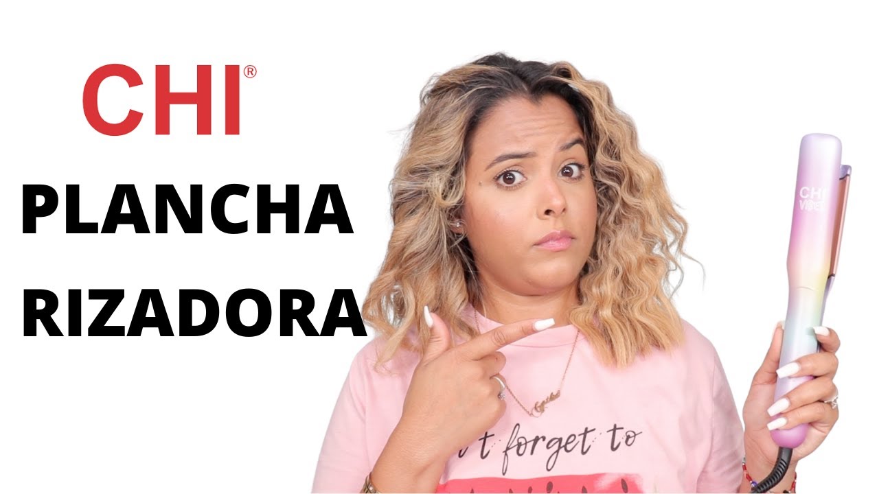 CHI plancha multifuncional - Rizadora + onduladora